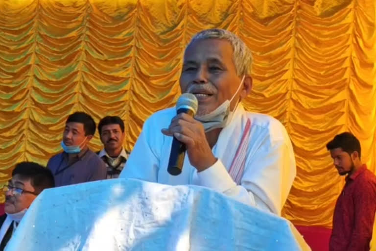 minister phanibhushan choudhury at baghbar