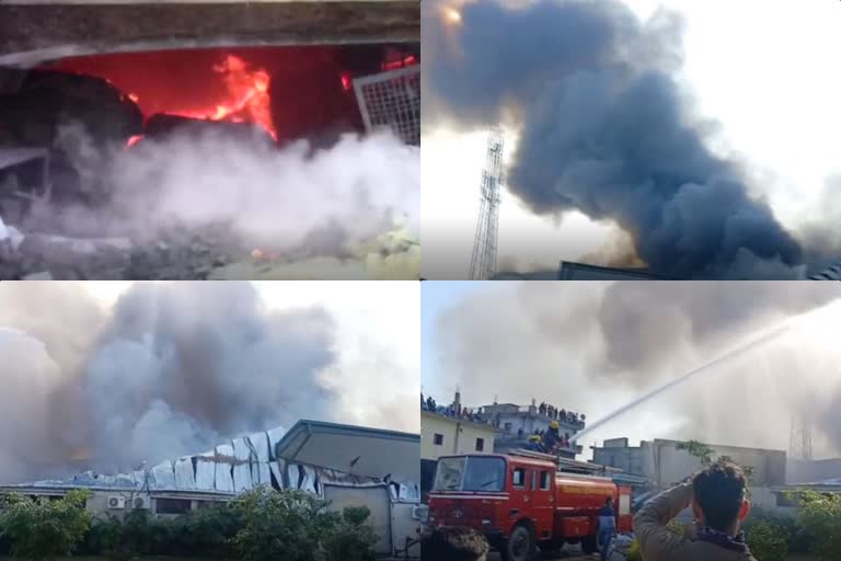 fire brokeout in fan industry