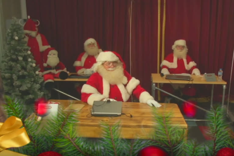 A virtual visit with Santa to replace traditional grottos