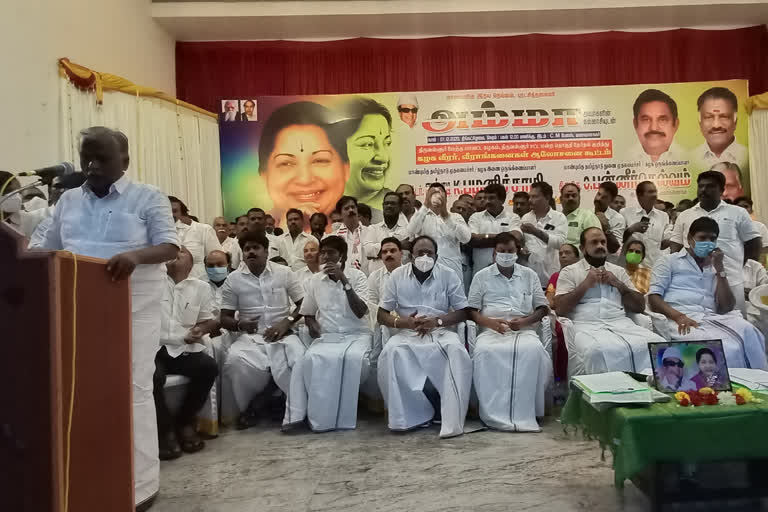 admk kp munusamy speech in thiruvallur