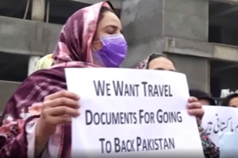 Grant us Indian citizenship or deport to Pakistan, says wives of ex- Kashmiri militants