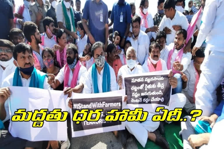 సన్నరకాలకు మద్దతు ధర ఇవ్వకుండా కేంద్రం అడ్డుపడుతోంది: కేటీఆర్