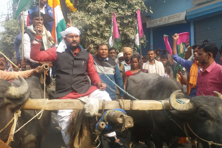 farmers agitation in gaya