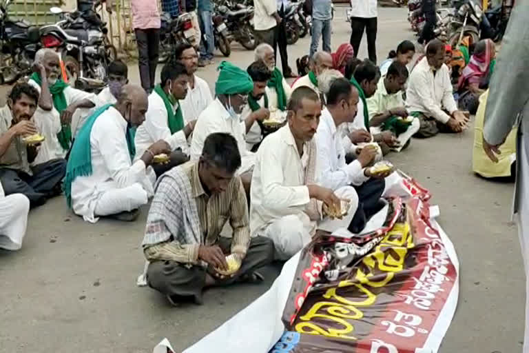 protest in Dharwad