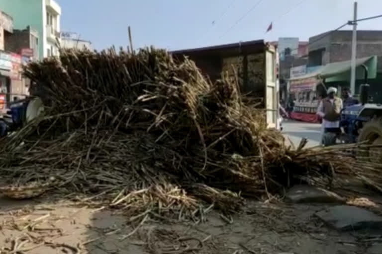 tractor trolley overturned yamunanagar