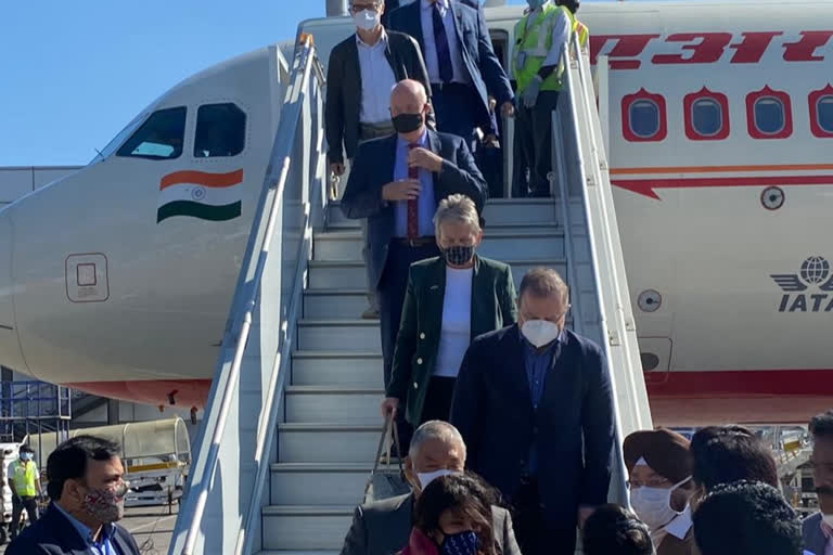 foreign envoys reach Hyderabad