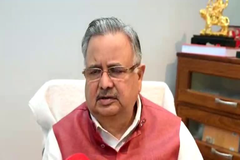 Raman Singh blamed Bhupesh Baghel for the death of farmers in Chhattisgarh