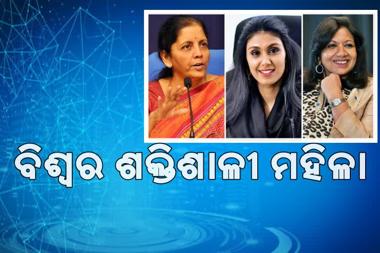 ବିଶ୍ବର ଶକ୍ତିଶାଳୀ ମହିଳା ତାଲିକା, ଭାରତର ଏମାନେ ସାମିଲ