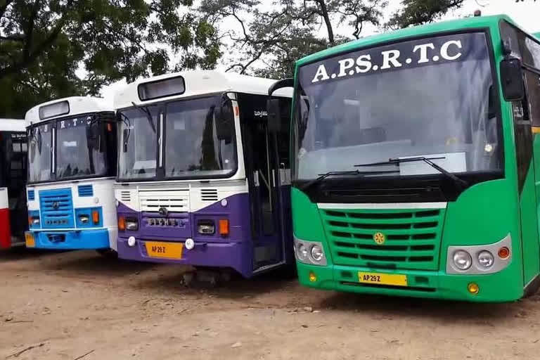 Evacuation of buses from Krishna region