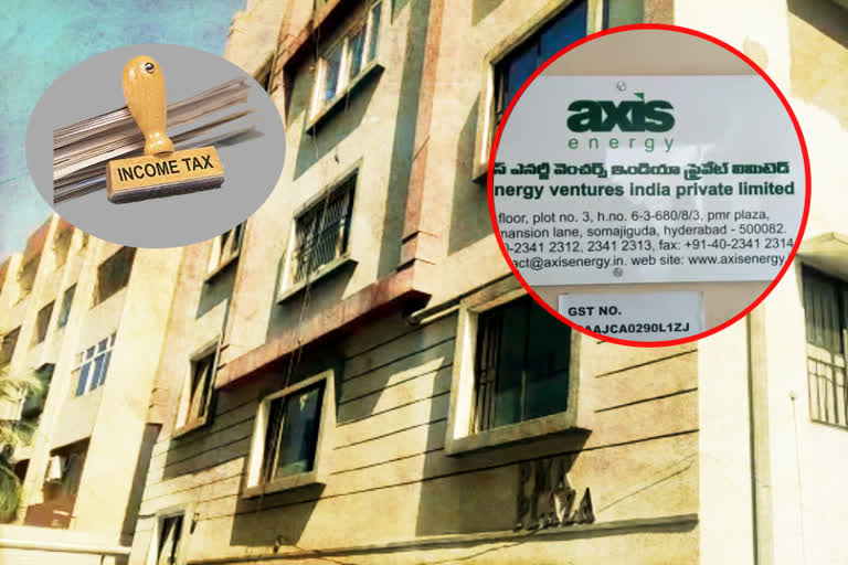 income tax raids on axis energy ventures private limited