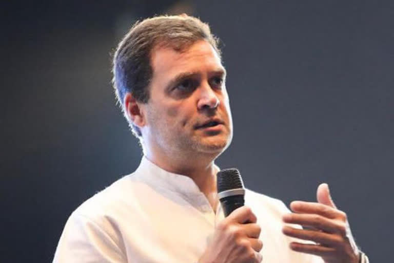 Rahul accuses Modi govt of snatching fundamental rights of poor