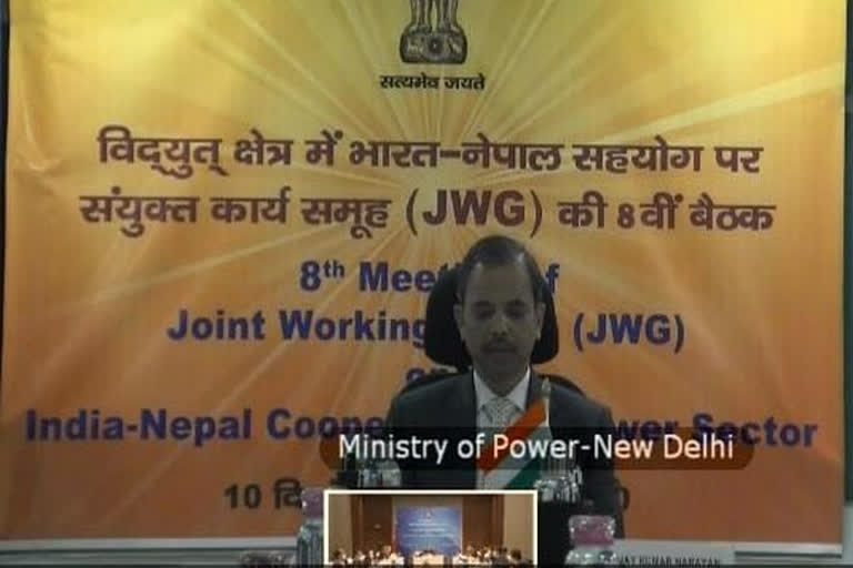 Indo-Nepal virtual meet on power sector held