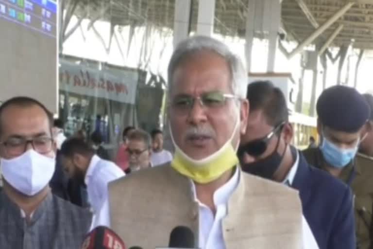 CM Bhupesh Baghel advised BJP not to do politics on farmer death