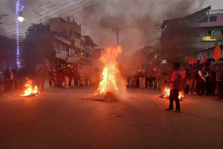 BJP workers stage protest across state over attack on J P nadda convoy