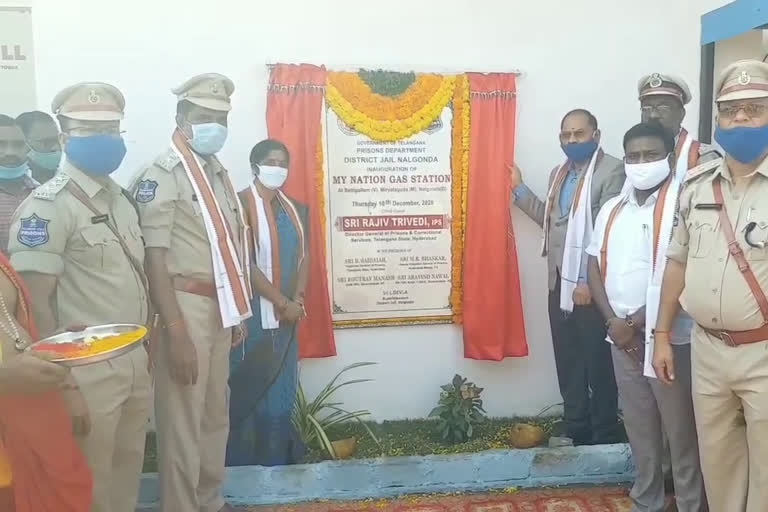 petrol bunk was inaugurated by ig saidaiah at shettipalem nalgonda district