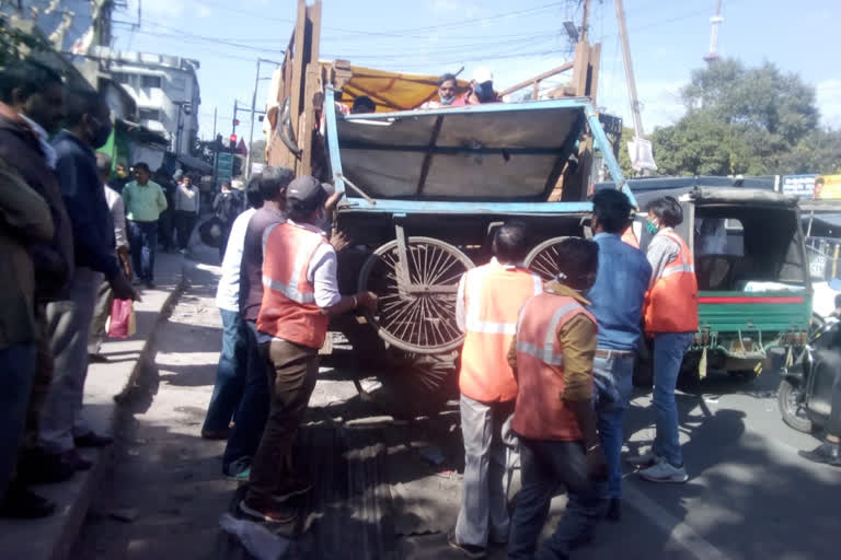 Municipal corporation runs encroachment free campaign in ranchi