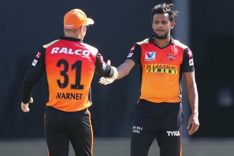 David Warner praises Natarajan from net bowler to India debut