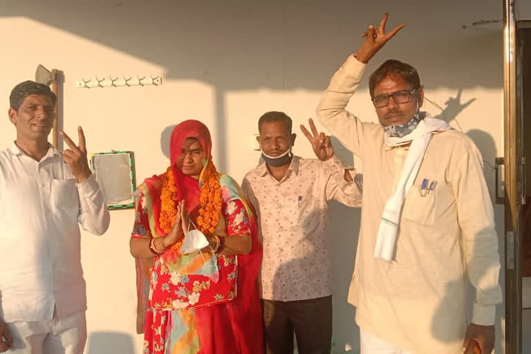 Kalpana Kanwar won in Deogarh, Devgarh Panchayat Samiti election