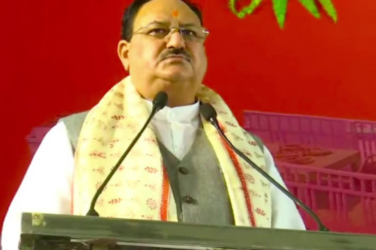 State administration crumbling with Mamataji's blessings: Nadda