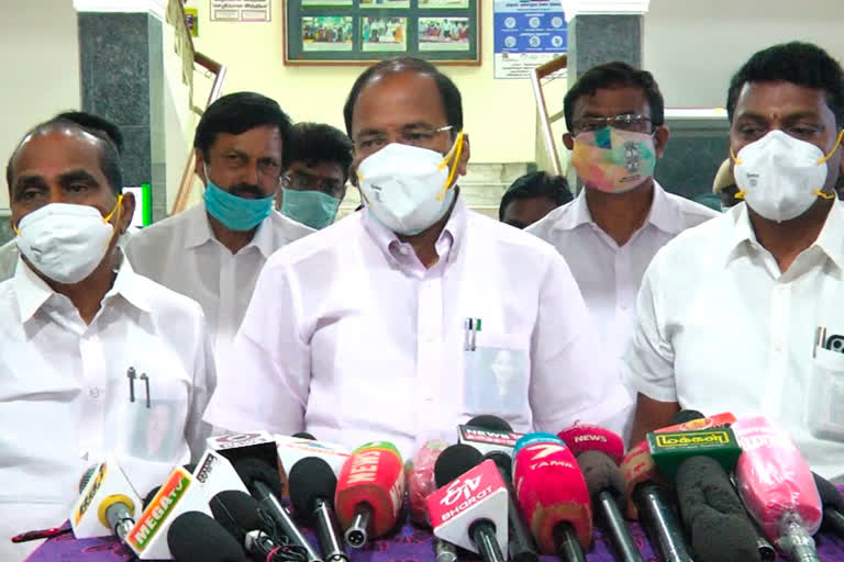 EB Minister Thangamani press meet