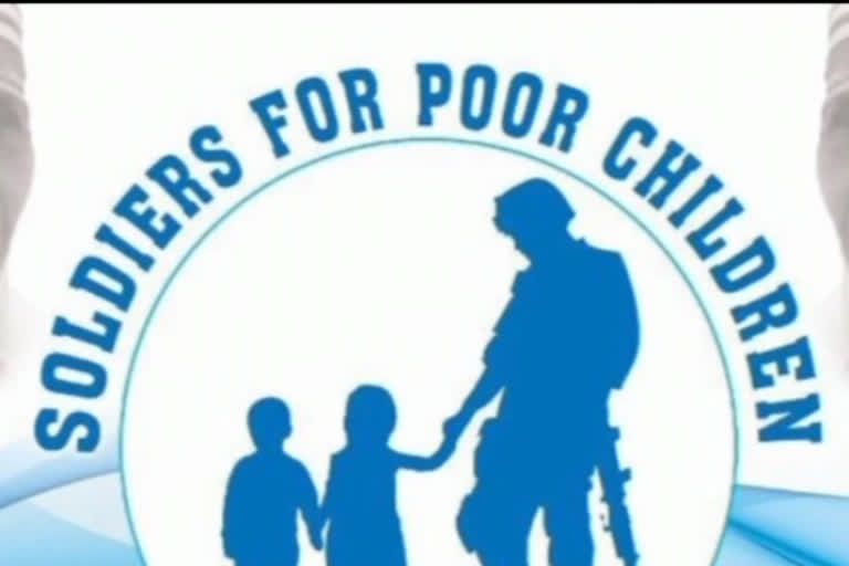 Soldier for Poor Children police Team