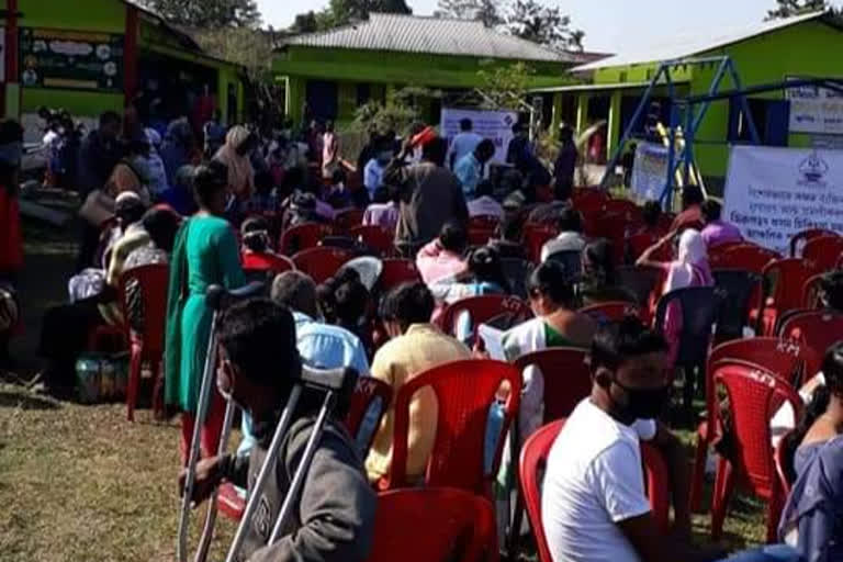 screening camp organised