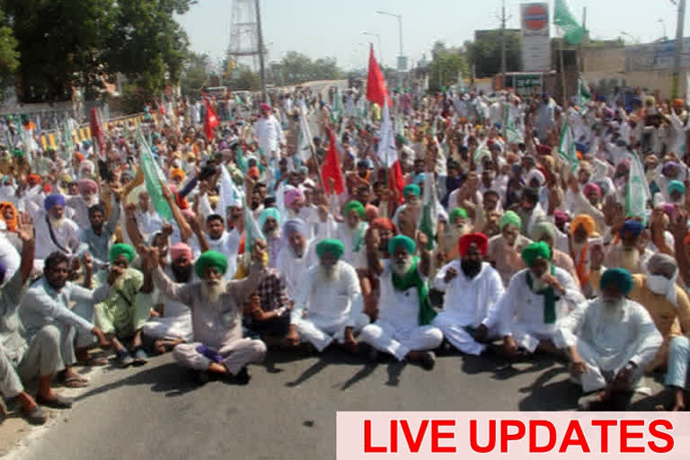 farmers protest