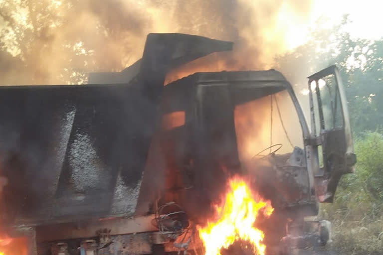 Hiwa driver burnt alive due to fire in truck