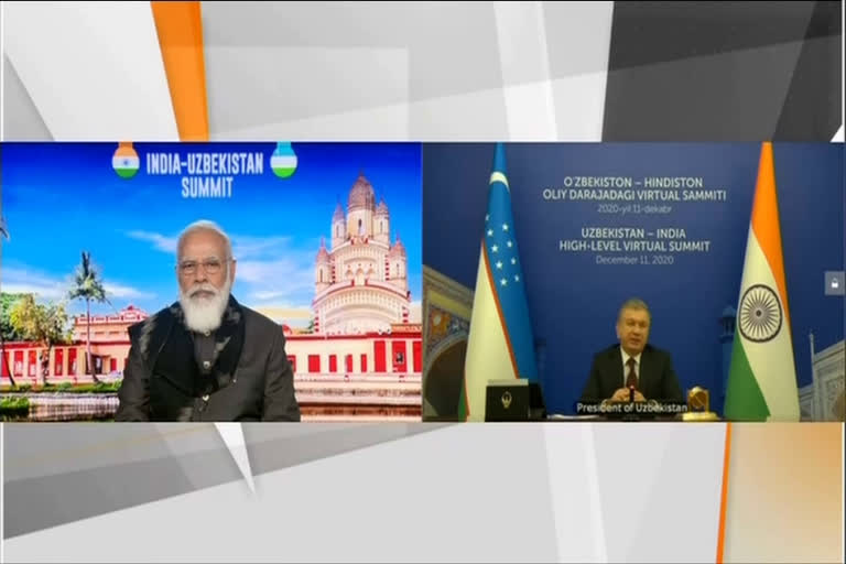 ഇന്ത്യ ഉറ്റ സുഹൃത്ത്  ഉസ്‌ബെക്കിസ്ഥാൻ പ്രസിഡന്‍റ്  ഷൗക്കത്ത് മിർസിയോയെവ്  മുൻ നിര ലോക ശക്തികളിൽ ഒന്നാണ് ഇന്ത്യ  Uzbekistani President  India a close friend says Uzbekistani President  thanks PM Modi for help during COVID-19 pandemic  COVID-19 pandemic
