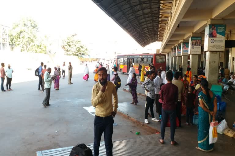 Loss to NEKR TC Hospet Division due to staff strike