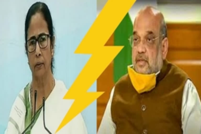 Mamata Banerjee and Amit Shah