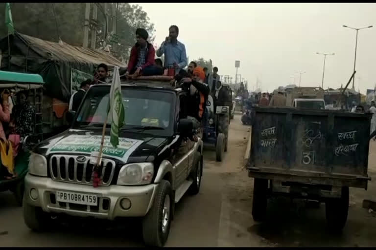 jhajjar tikri border protest