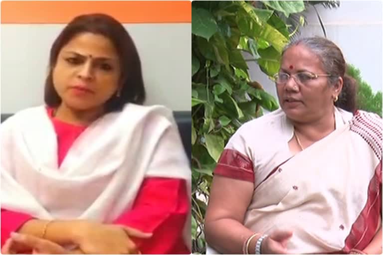 war of words between Kiranmayee Nayak AND HARSHITA PANDEY