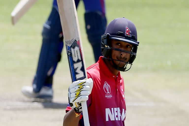 nepal's former captain Paras khadka is now covid positive