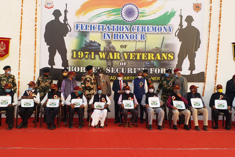 1971 war soldiers, BSF Jawans Honor Program