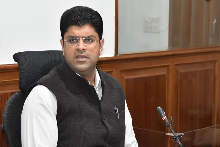 Will resign if unable to ensure MSP for farmers  says Dushyant Chautala  കർഷകർക്കു താങ്ങുവില ഉറപ്പാക്കിയില്ലെങ്കിൽ രാജിവയ്ക്കുമെന്ന് ഹരിയാന ഉപമുഖ്യമന്ത്രി  മനോഹർ ലാൽ ഖട്ടർ  ജെജെപി  jjp