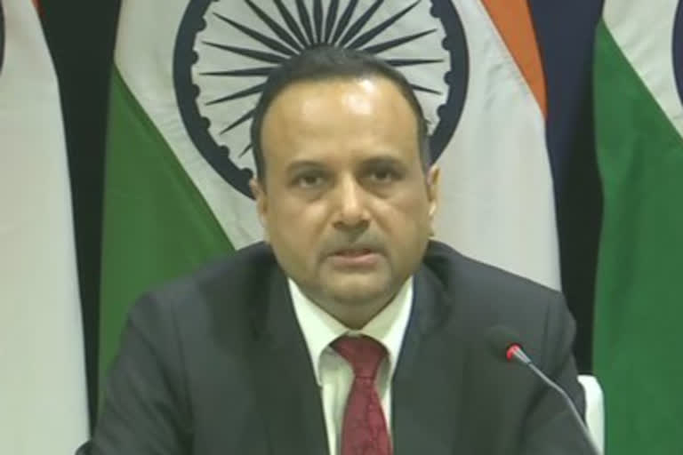 Ministry of External Affairs spokesperson Anurag Srivastava