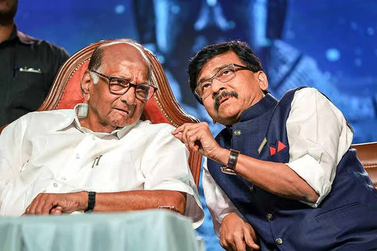 sanjay raut wishes sharad pawar on his birthday