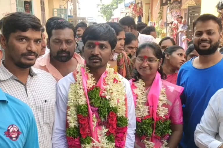 trs new corporator dusari lavanya thanks meet at golnaka division in hyderabad