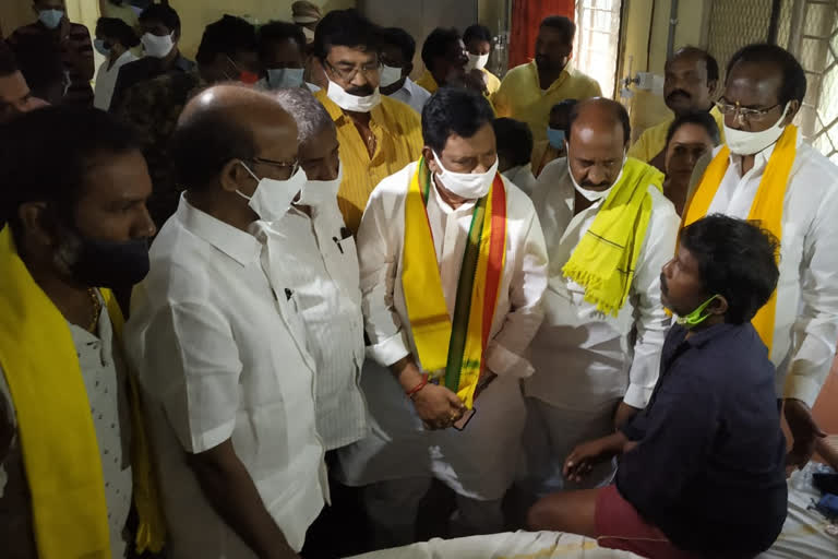 tdp committe members visit eluru in west godavari