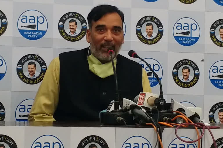 gopal rai attacks on center a