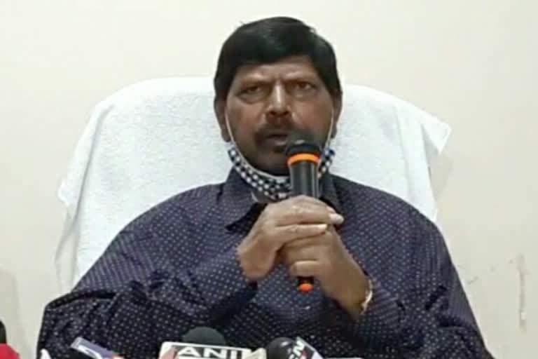 Union Minister Ramdas Athavale