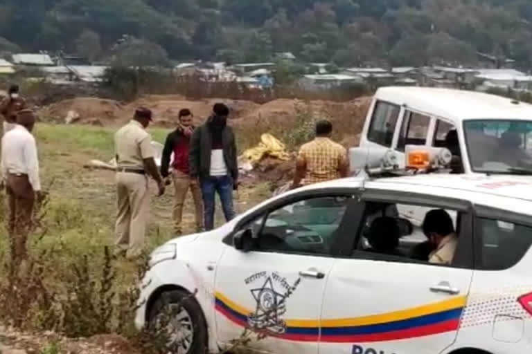 decomposed dead body of a young woman