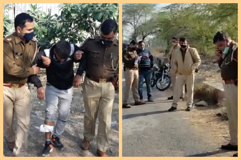 NOIDA:   One criminal shot in police encounter, another arrested