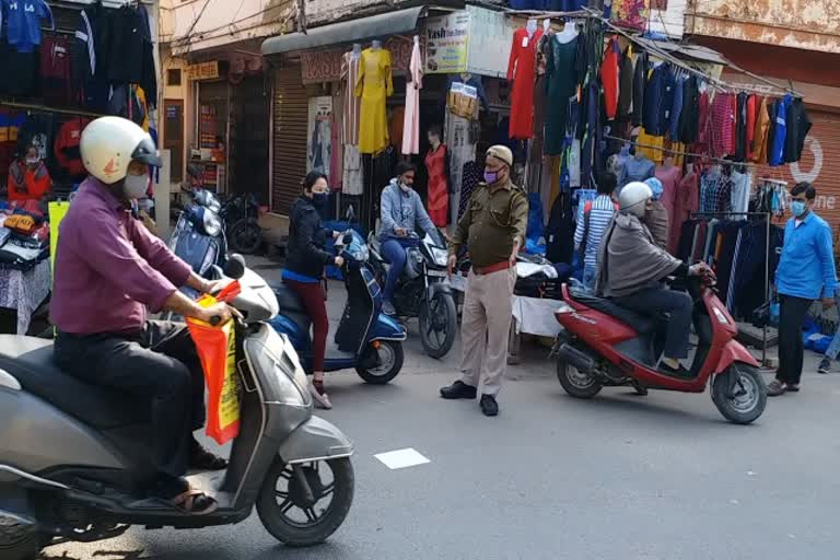 traffic rules in alwar, corona guideline