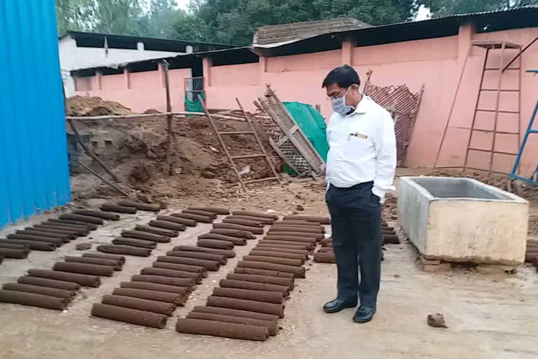 Funeral by gau kashta in Muktidham of harda