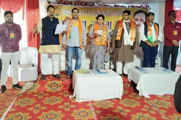 BJP training camp started in various mandals of metropolis in jamshedpur