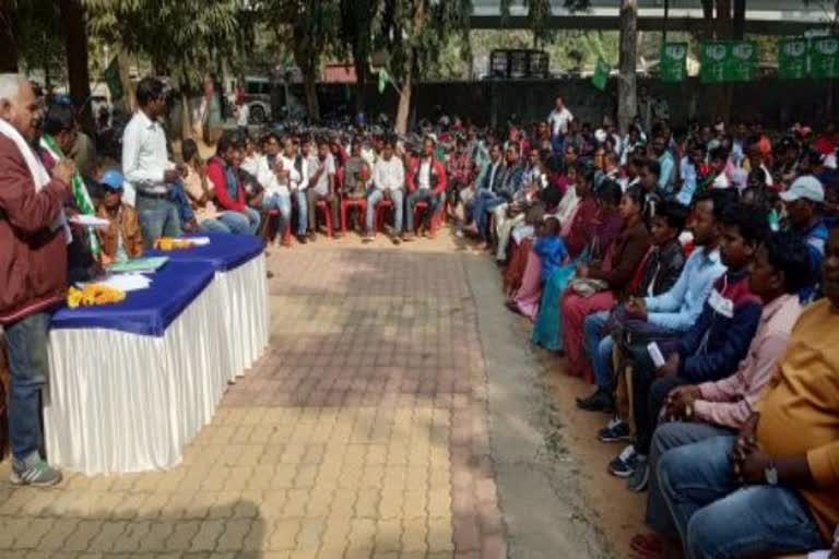 jmm-meeting-on-panchayat-elections-in-chaibasa