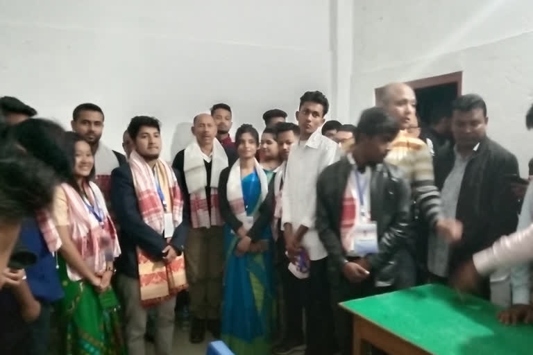 Formation of new committee of Amguri bidhan parishad