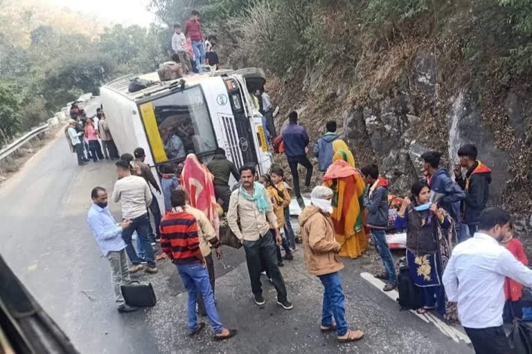Rajasthan Roadways Bus,  Big accident averted in Rajsamand